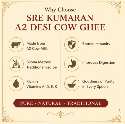 A2 Desi Cow Ghee - SREE KUMARAN FOODS