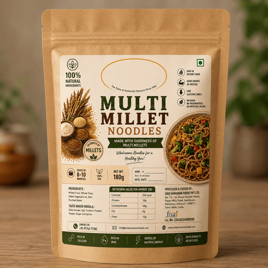 Multi Millet Noodles - Sree Kumaran Foods