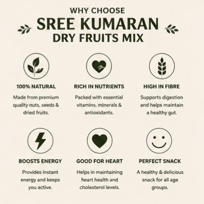 Natural Premium Dry Fruits Mix - Sree Kumaran Foods