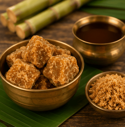 Pure Organic Jaggery (Vellam) - Sree Kumaran Foods