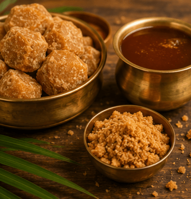Pure Organic Palm Jaggery (Karupatti) - Sree Kumaran Foods
