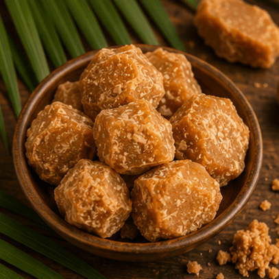Pure Organic Palm Jaggery (Karupatti) - Sree Kumaran Foods