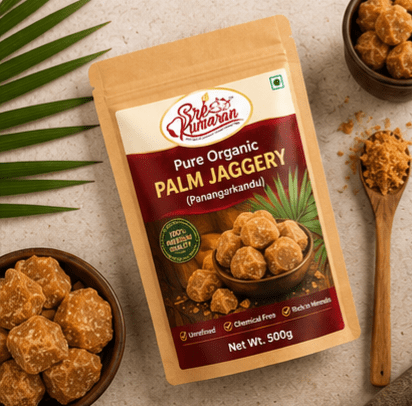 Pure Organic Palm Jaggery (Karupatti) - Sree Kumaran Foods