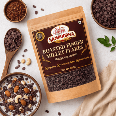 Roasted Finger Millet (Ragi) Flakes - SREE KUMARAN FOODS