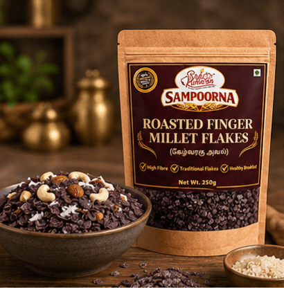 Roasted Finger Millet (Ragi) Flakes - SREE KUMARAN FOODS