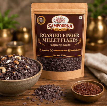 Roasted Finger Millet (Ragi) Flakes - SREE KUMARAN FOODS