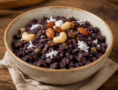 Roasted Karupu Kavuni Rice Flakes - SREE KUMARAN FOODS