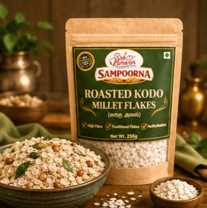 Roasted Kodo Millet Flakes - Sree Kumaran Foods