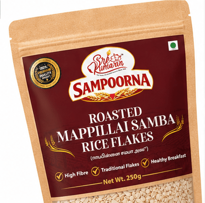 Roasted Mappillai Samba Rice Flakes - SREE KUMARAN FOODS