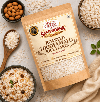 Roasted Thooyamalli Rice Flakes - Sree Kumaran Foods