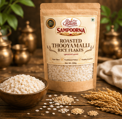 Roasted Thooyamalli Rice Flakes - Sree Kumaran Foods