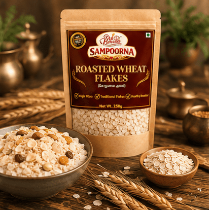 Roasted Wheat Flakes - SREE KUMARAN FOODS