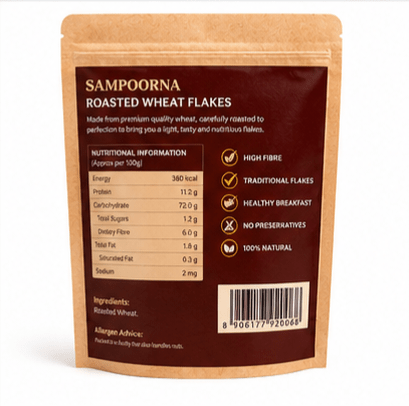 Roasted Wheat Flakes - SREE KUMARAN FOODS