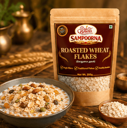 Roasted Wheat Flakes - SREE KUMARAN FOODS