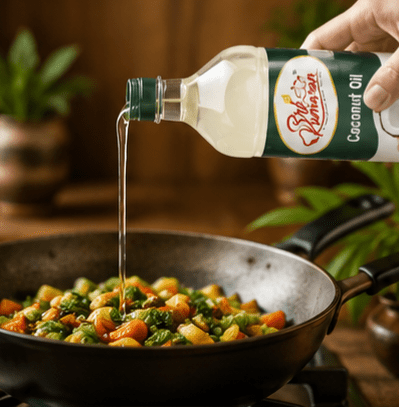 Wood Pressed Coconut Oil - Sree Kumaran Foods