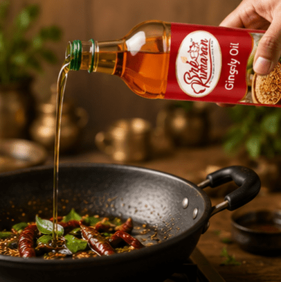 Wood Pressed Sesame Oil (Nallennai) - Sree Kumaran Foods
