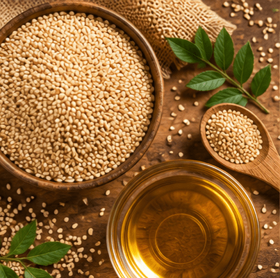 Wood Pressed Sesame Oil (Nallennai) - Sree Kumaran Foods