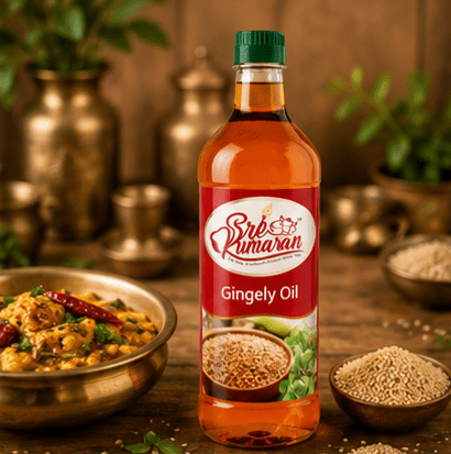 Wood Pressed Sesame Oil (Nallennai) - Sree Kumaran Foods